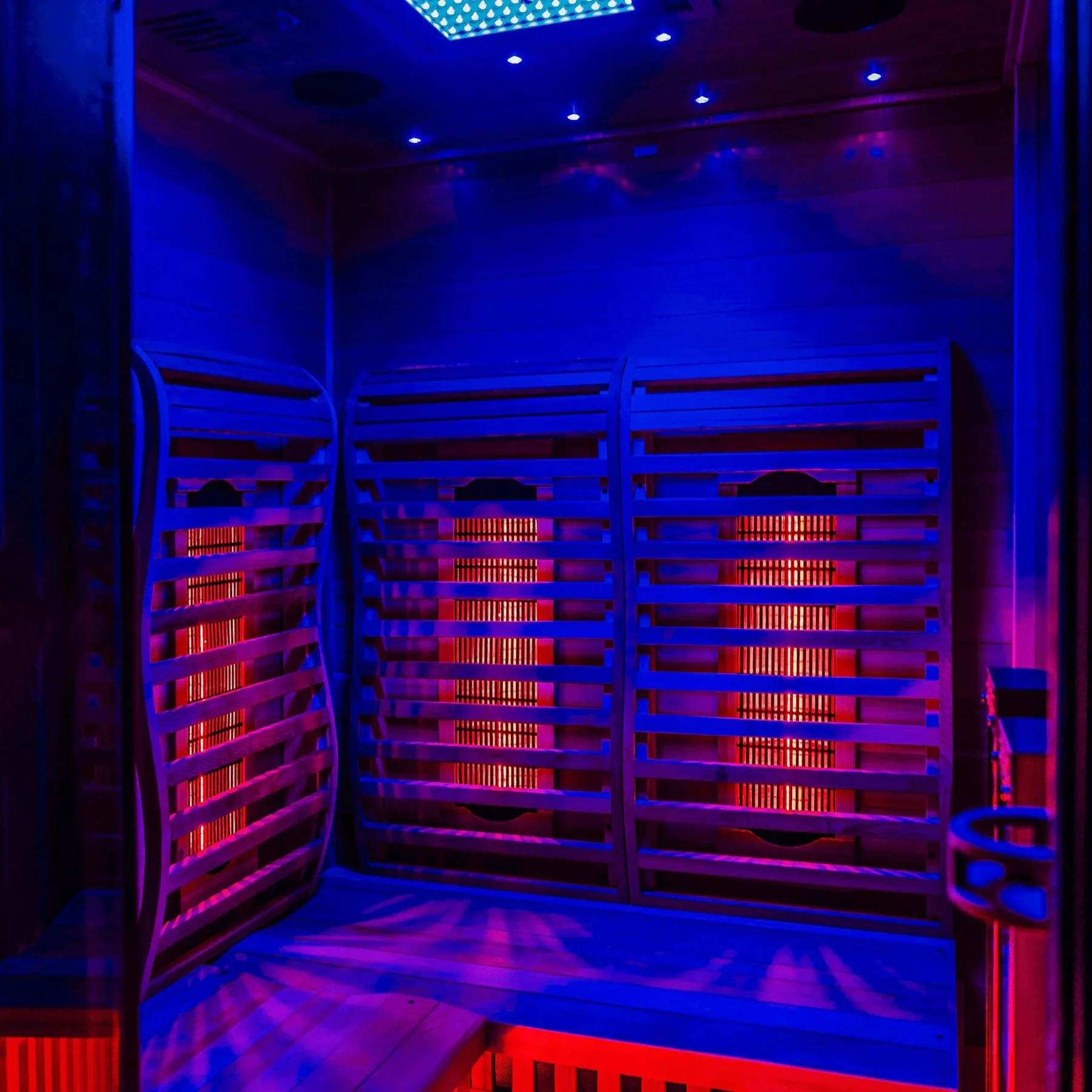 Sun Home Luminar™ Outdoor 2-Person Full Spectrum Infrared Sauna - Image 12