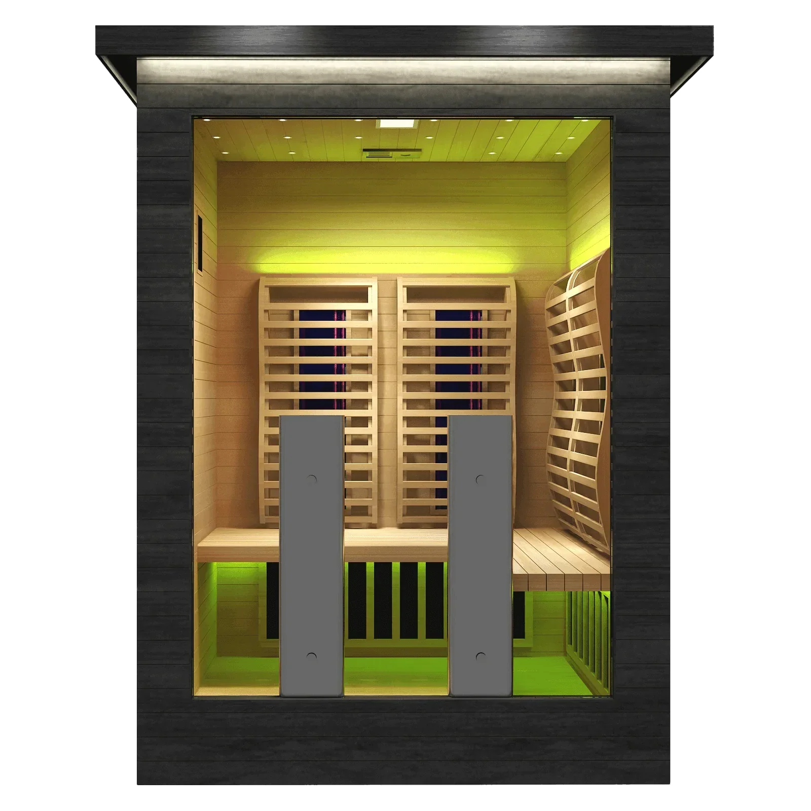 Sun Home Luminar™ Outdoor 2-Person Full Spectrum Infrared Sauna - Image 20