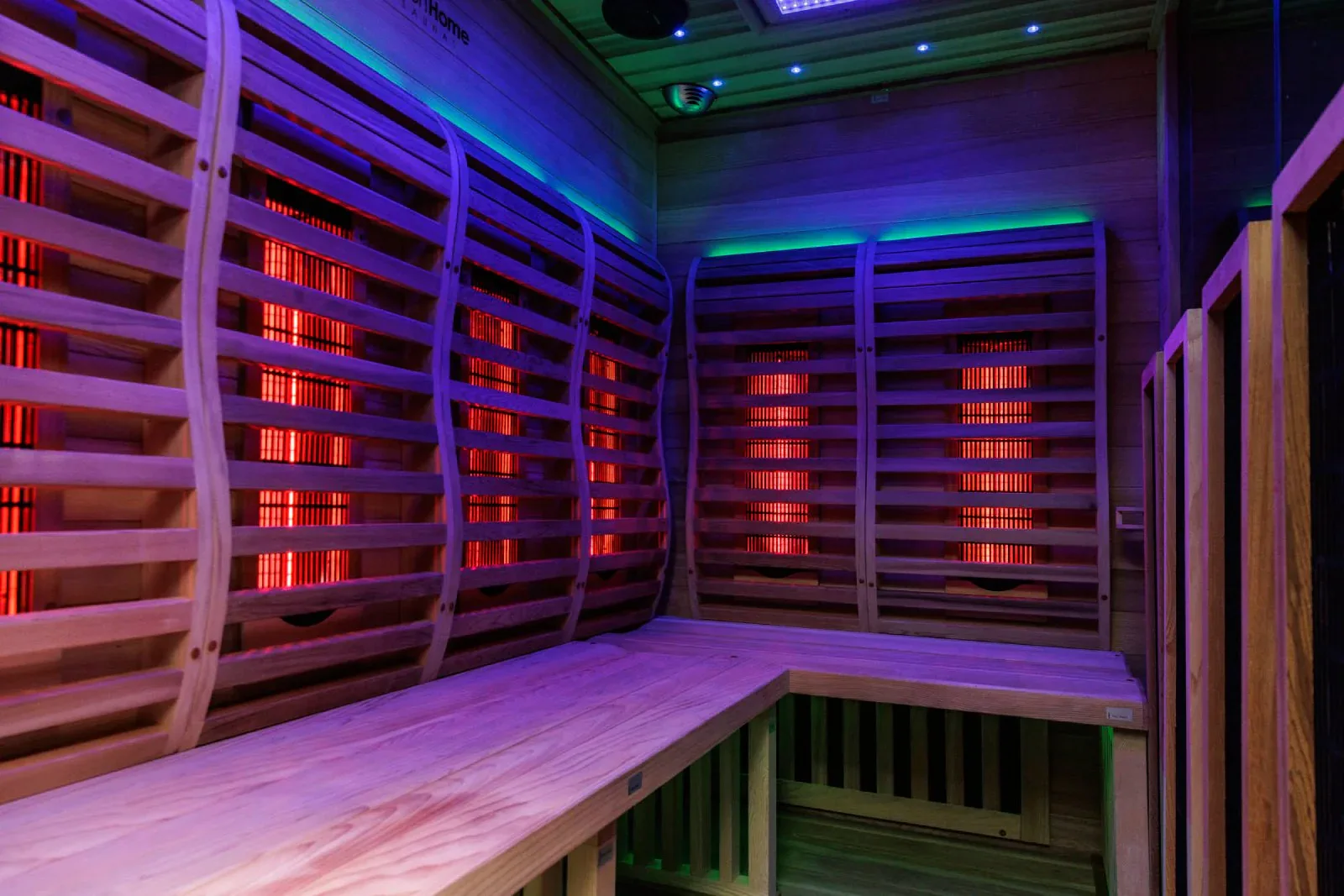 Sun Home Luminar™ Outdoor 5-Person Full Spectrum Infrared Sauna - Image 11