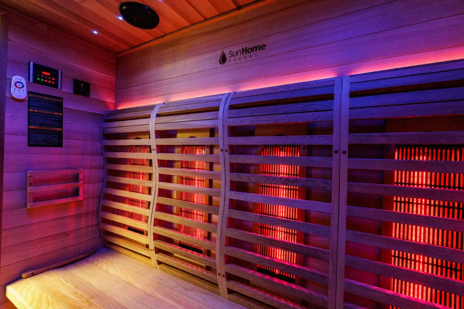 Sun Home Luminar™ Outdoor 5-Person Full Spectrum Infrared Sauna - Image 12