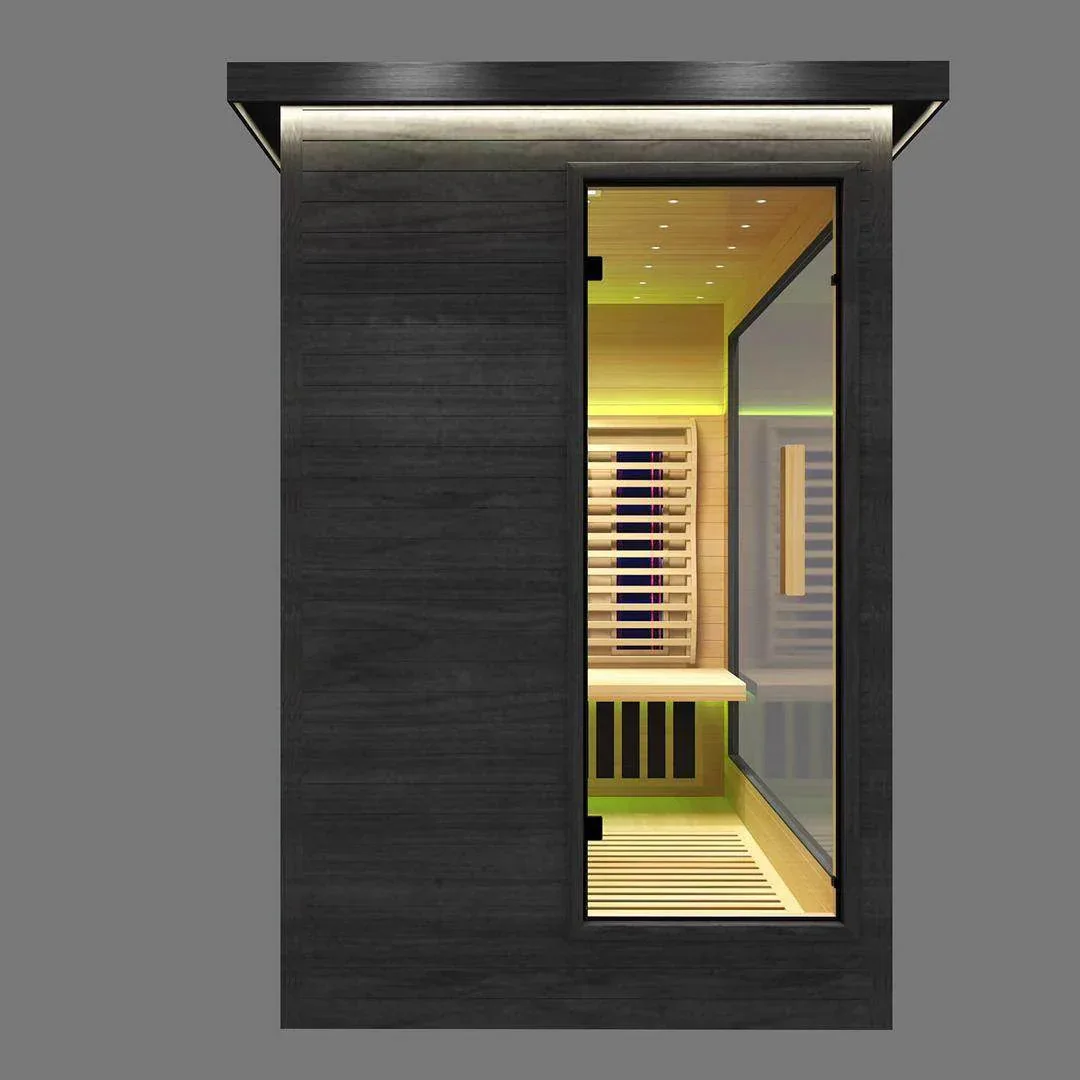 Sun Home Luminar™ Outdoor 5-Person Full Spectrum Infrared Sauna - Image 17
