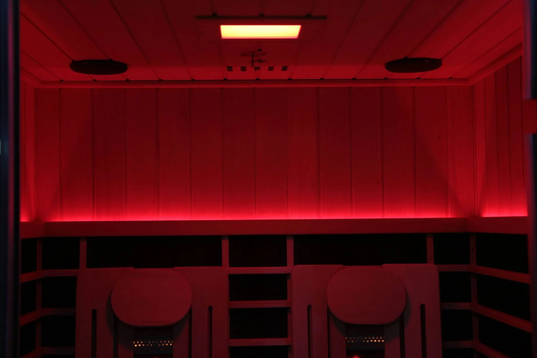 Sun Home Eclipse™ 2-Person Red Light & Infrared Sauna - Image 16