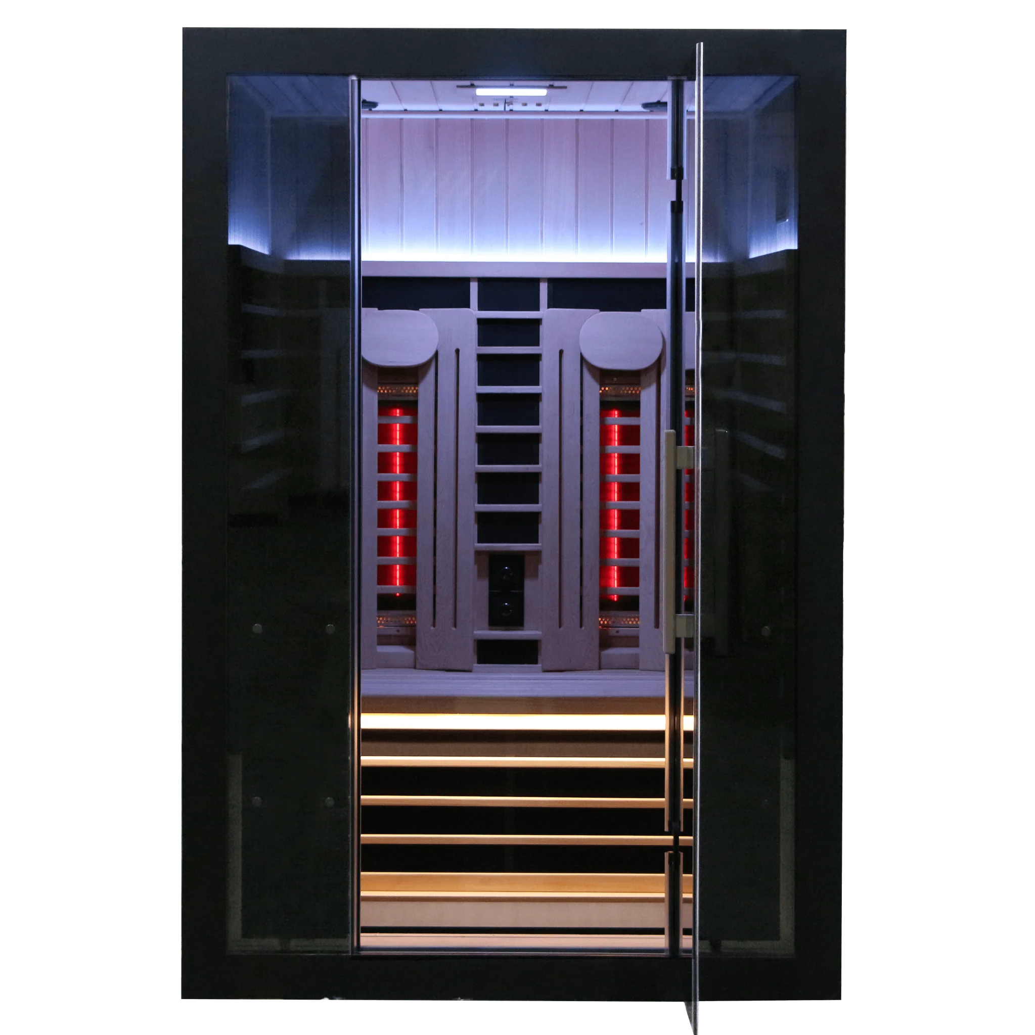 Sun Home Eclipse™ 2-Person Red Light & Infrared Sauna - Image 9