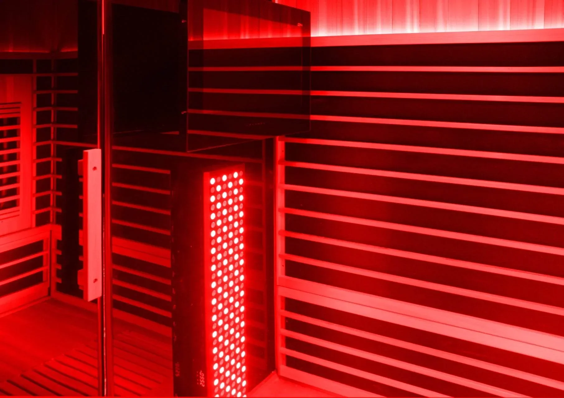 Sun Home Eclipse™ 4-Person Red Light & Infrared Sauna - Image 12