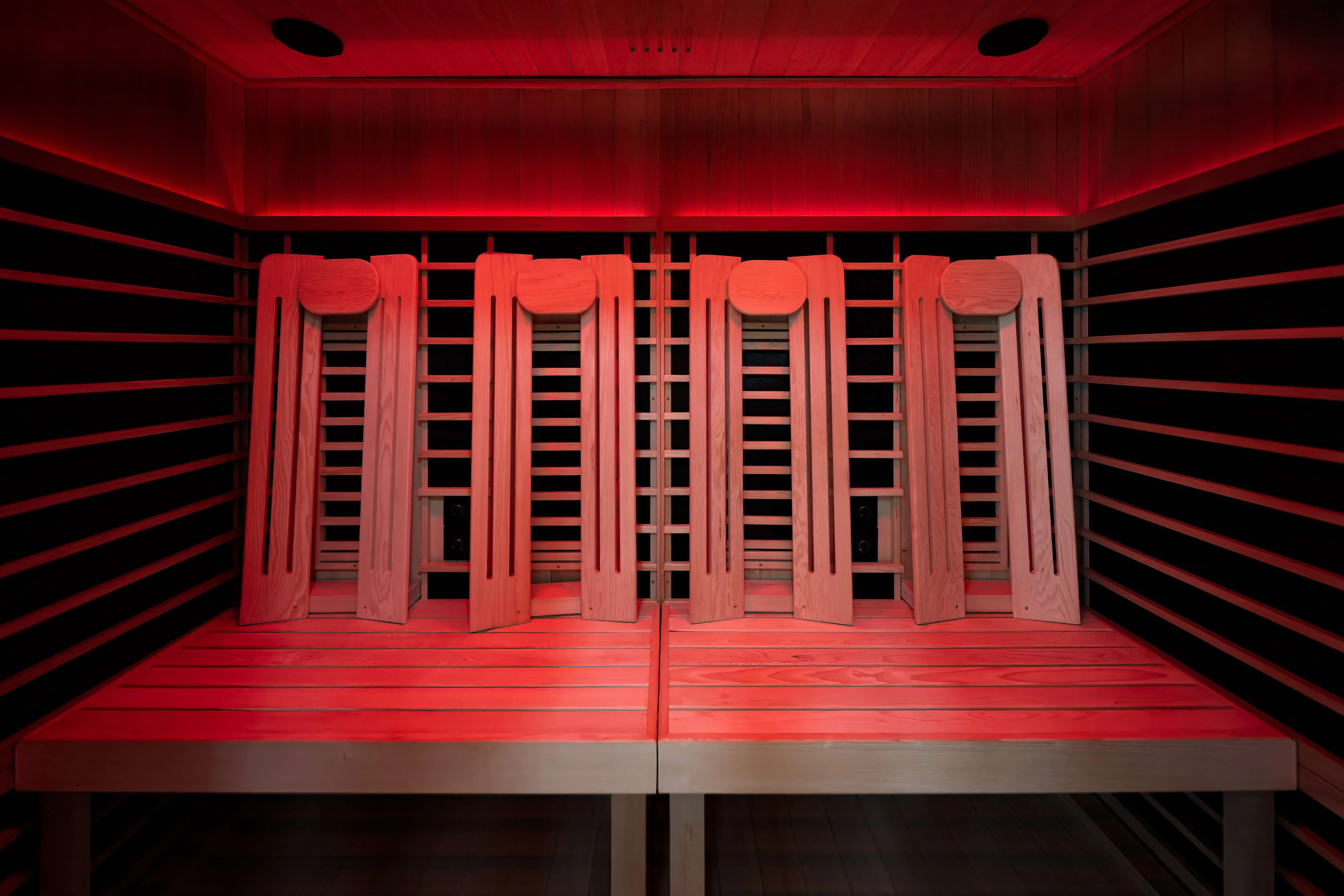 Sun Home Eclipse™ 4-Person Red Light & Infrared Sauna - Image 15