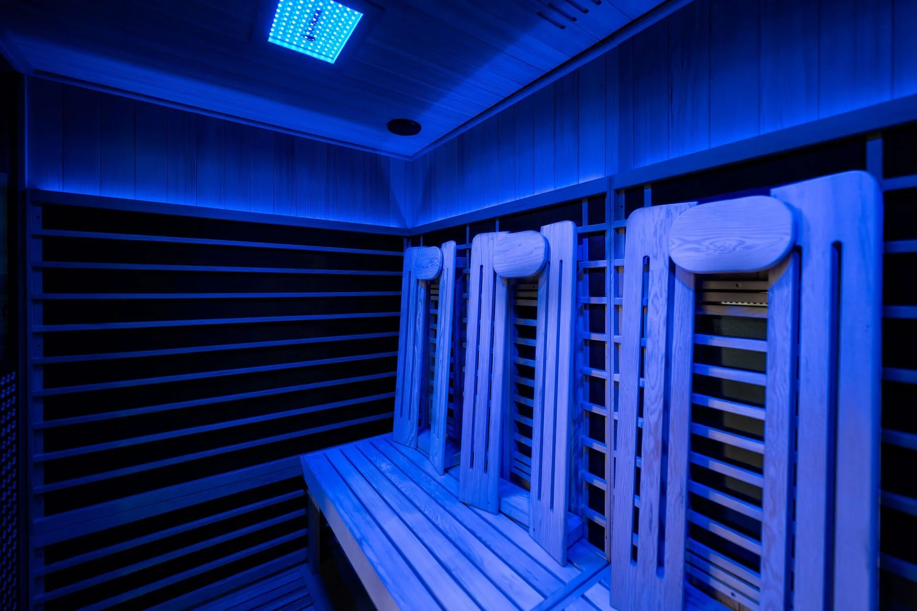 Sun Home Eclipse™ 4-Person Red Light & Infrared Sauna - Image 16