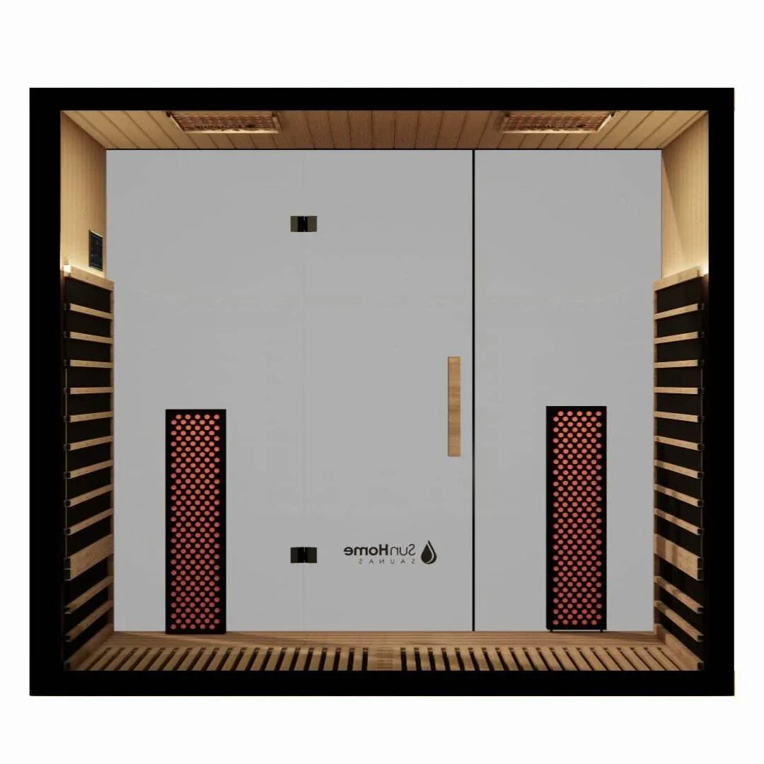 Sun Home Eclipse™ 4-Person Red Light & Infrared Sauna - Image 22