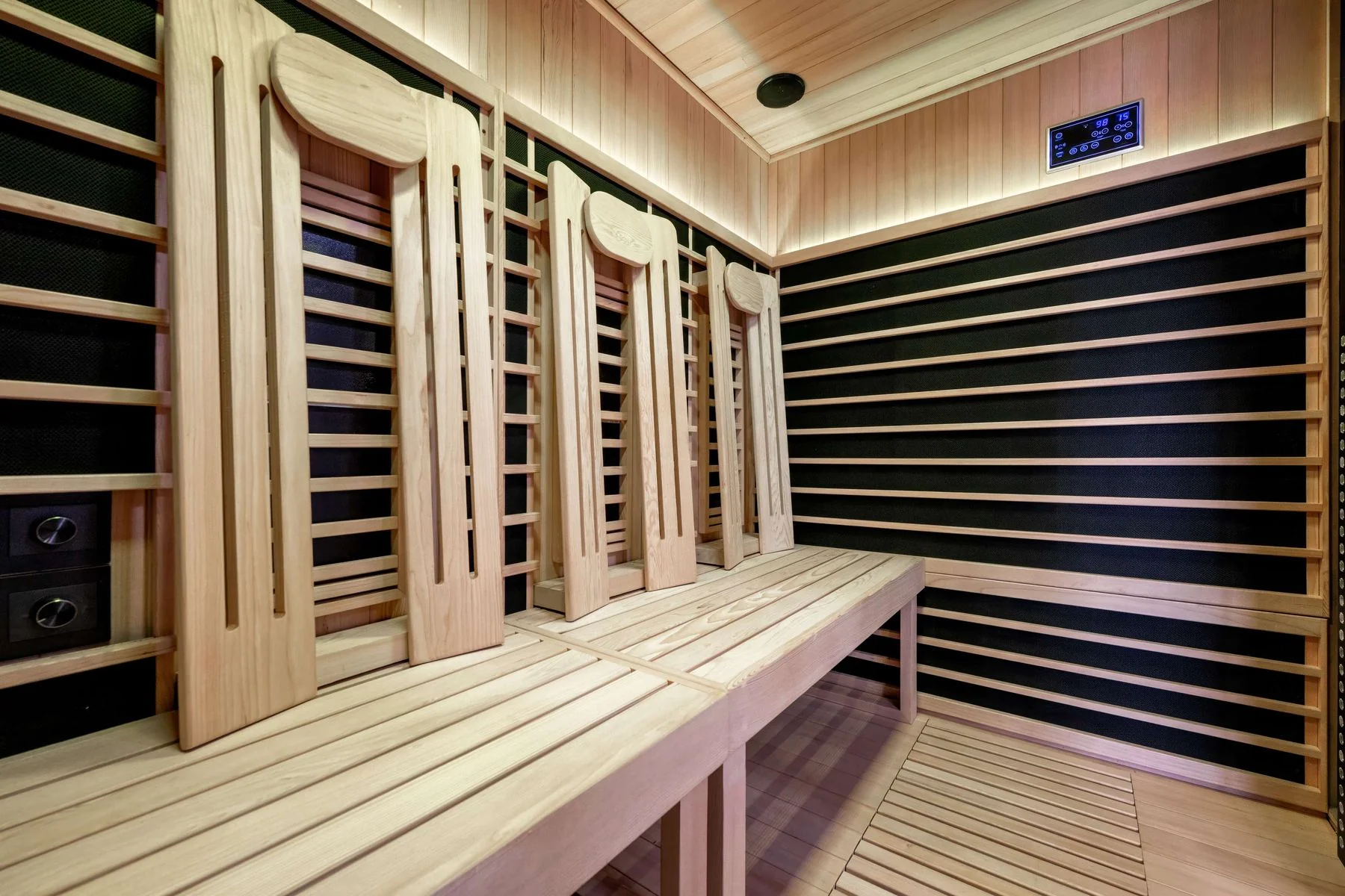 Sun Home Eclipse™ 4-Person Red Light & Infrared Sauna - Image 26