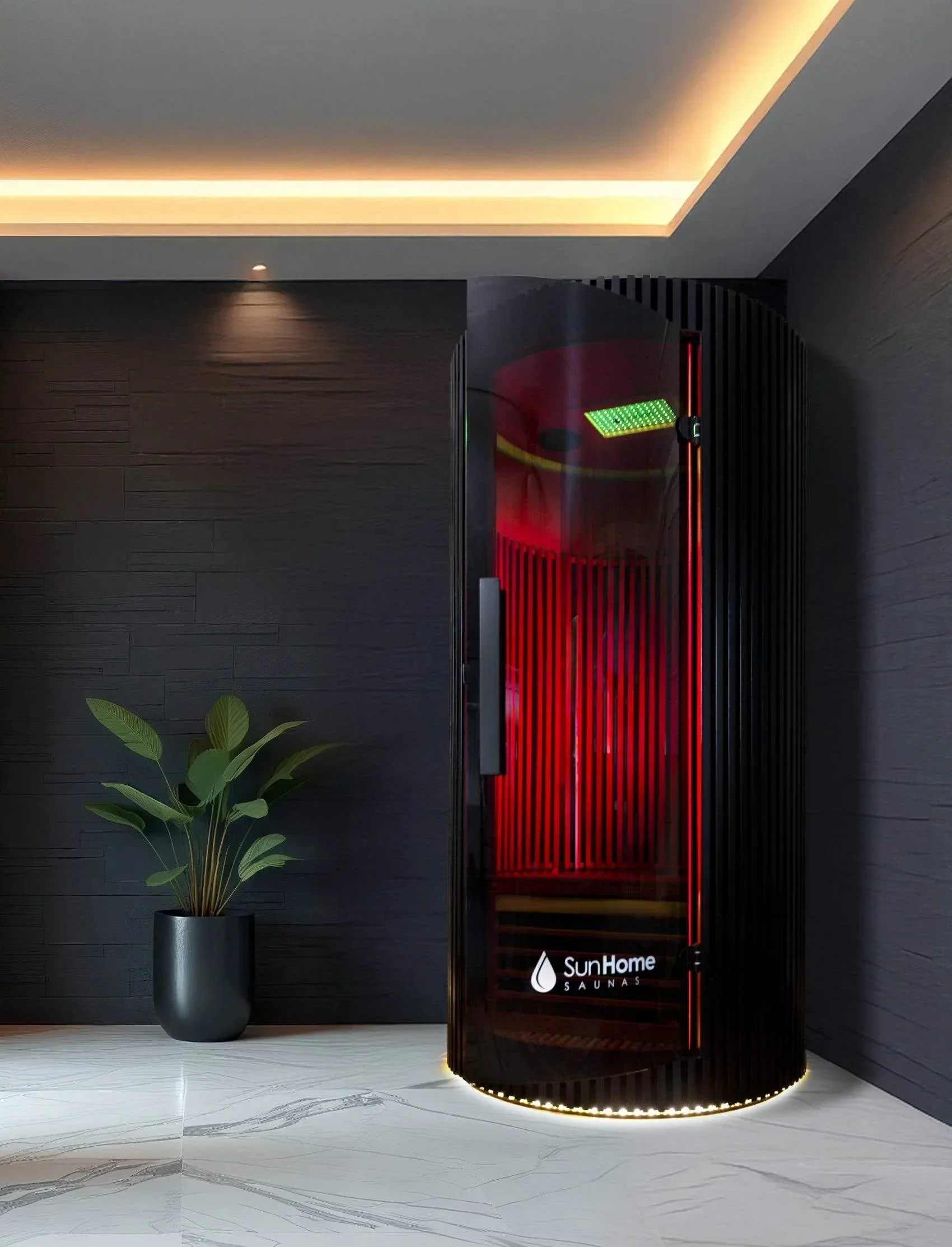Sun Home Pod™ 1-Person Red Light & Infrared Sauna - Image 11