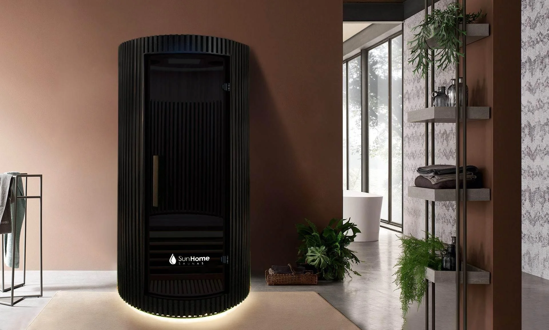 Sun Home Pod™ 1-Person Red Light & Infrared Sauna - Image 14