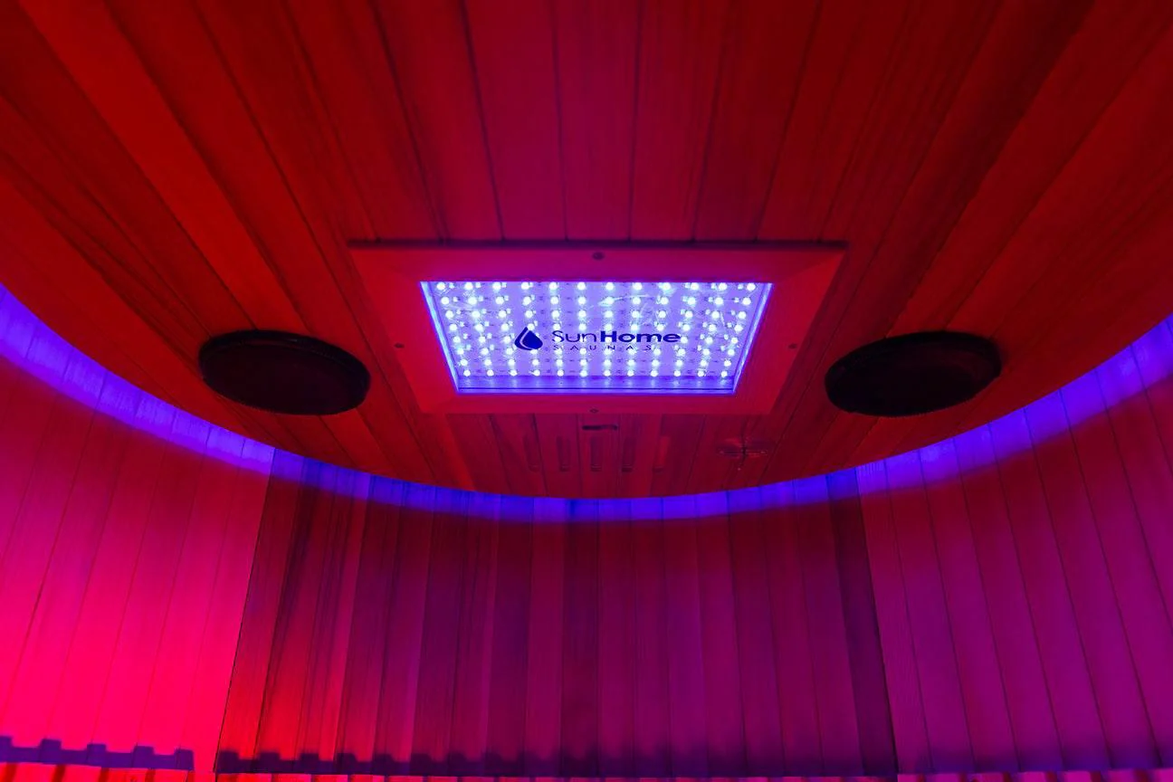 Sun Home Pod™ 1-Person Red Light & Infrared Sauna - Image 16