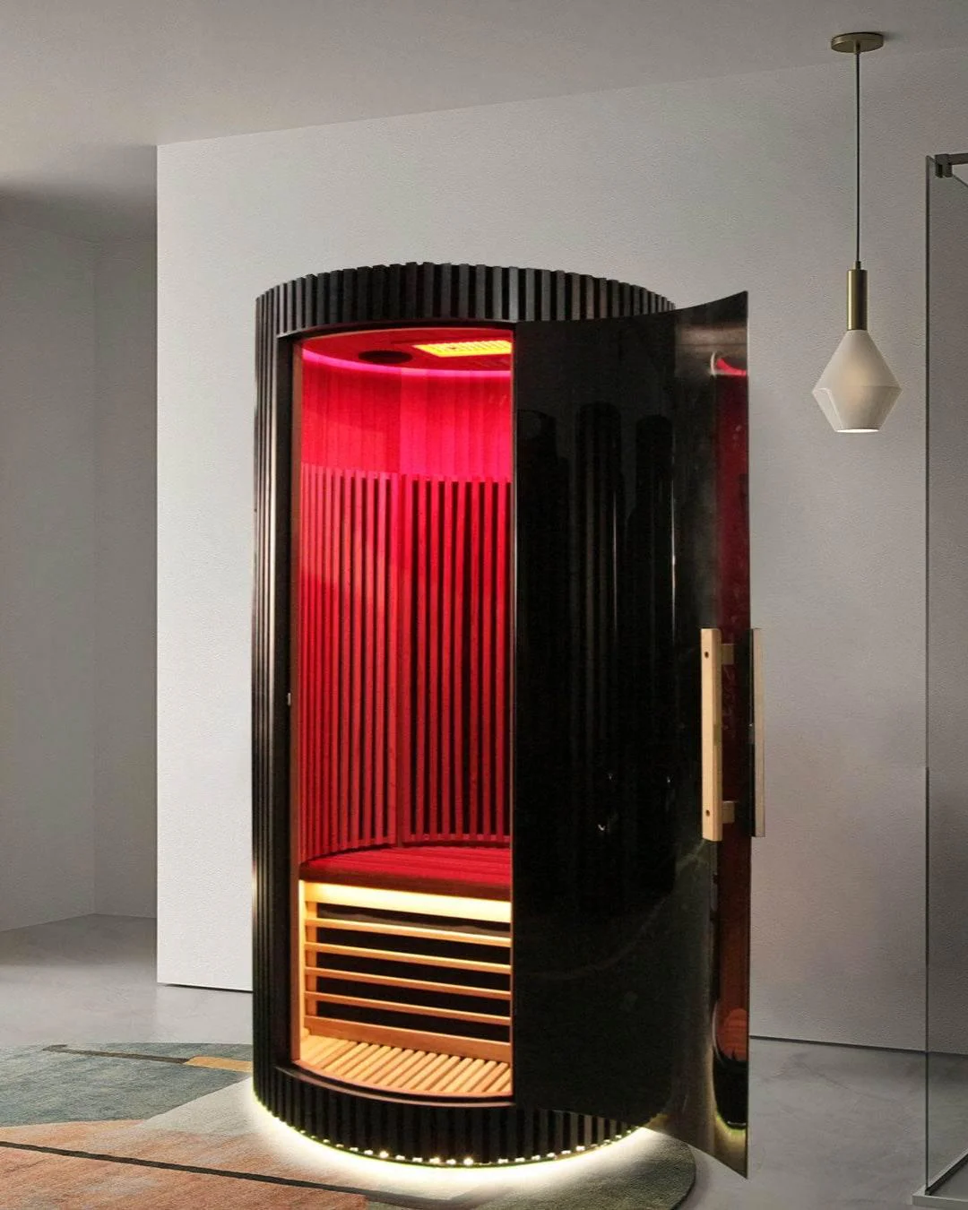 Sun Home Pod™ 1-Person Red Light & Infrared Sauna - Image 6