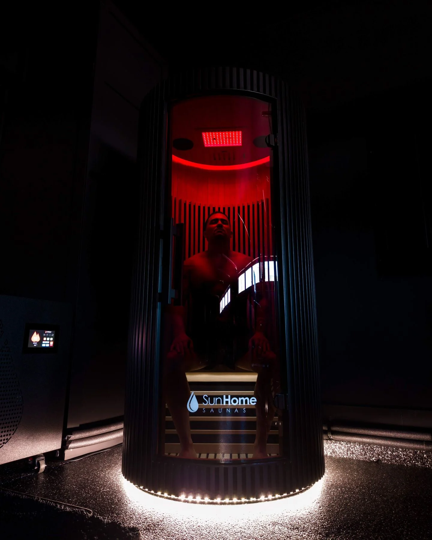 Sun Home Pod™ 1-Person Red Light & Infrared Sauna - Image 9