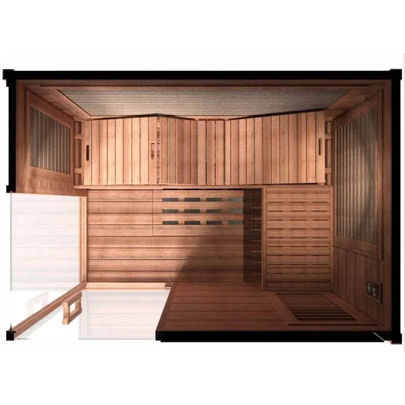 Sun Home Solstice™ 4-Person Infrared Sauna - Image 5